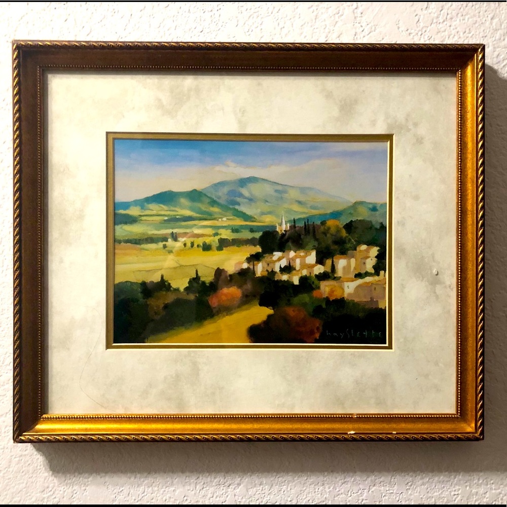 Max Hayslette Giclee Print, Fields of Provence